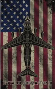 c-17a Globemaster III flag
