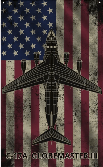 c-17a Globemaster III flag