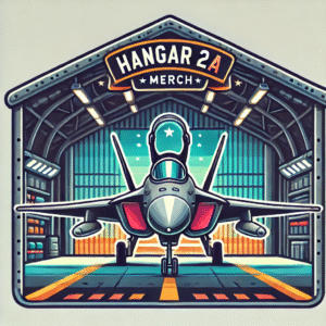 Hangar 2A Merch Etsy shop logo