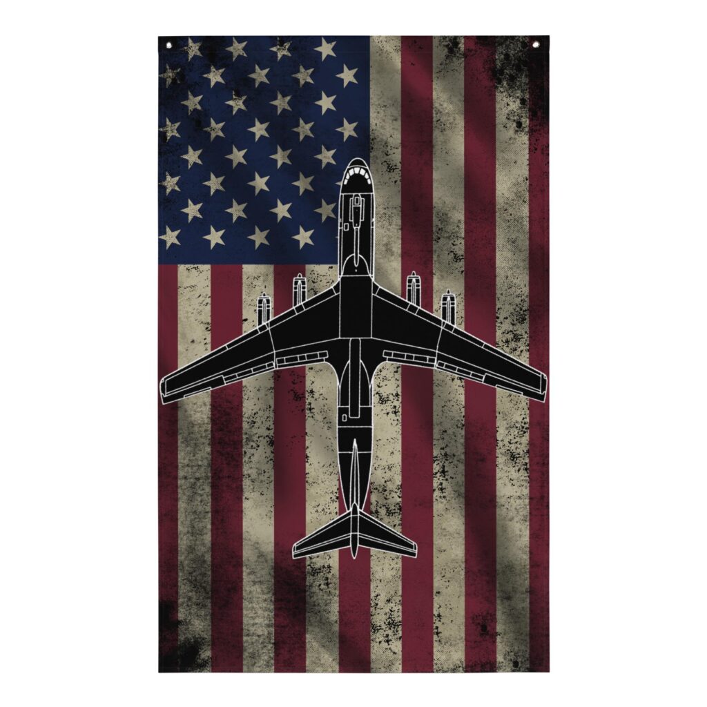C-141 Starlifter Flag