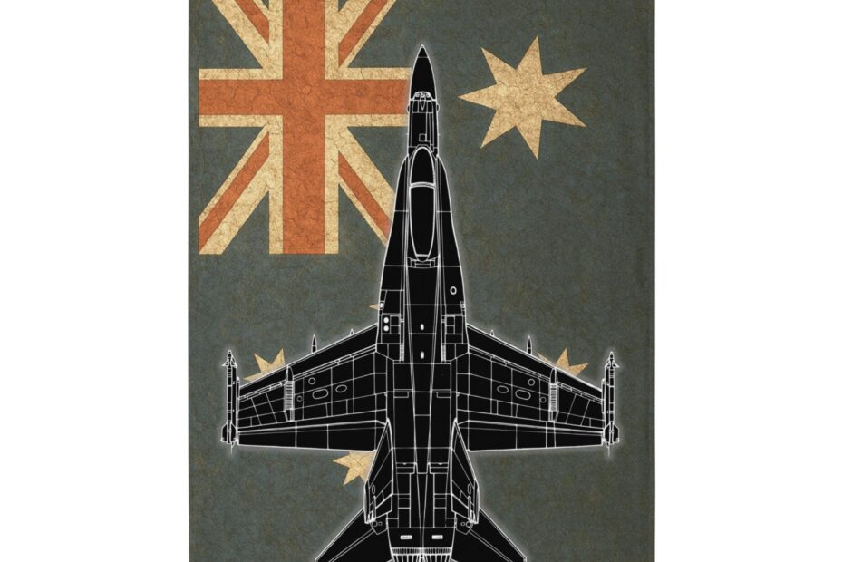 australia f-18 flag